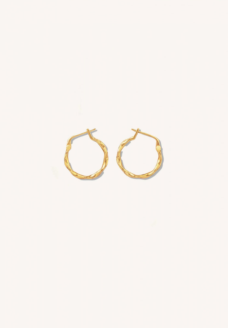 PD mila round earring | gold