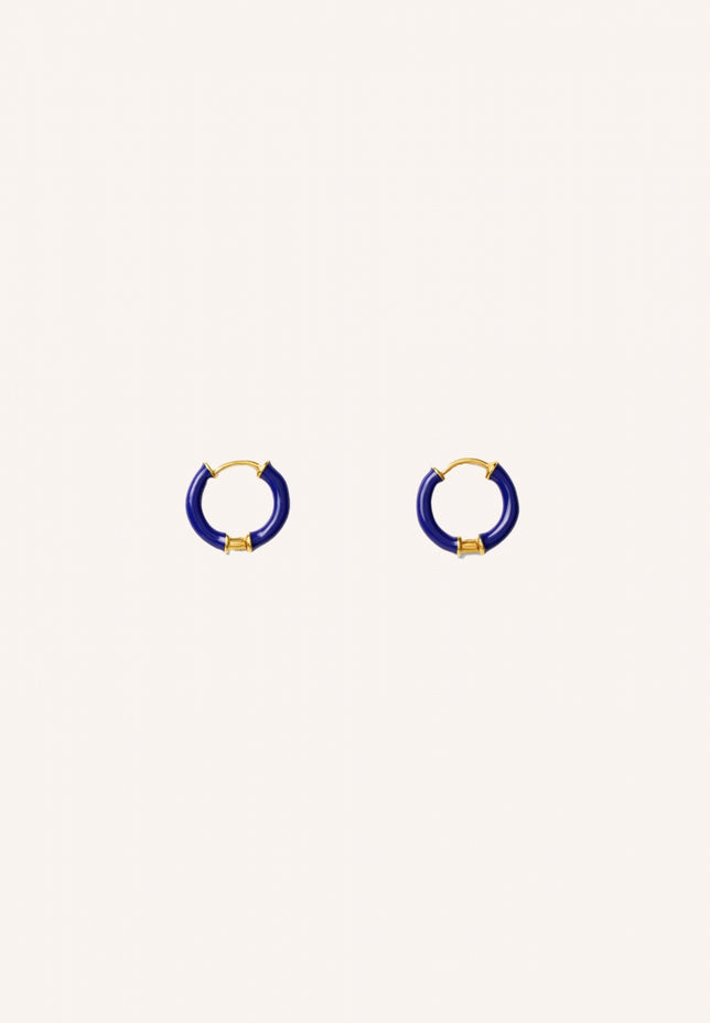 loops earring | blue