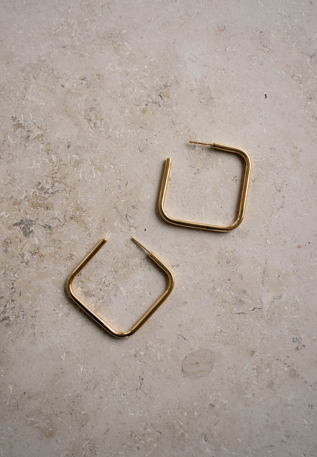pd squared earring M | gold